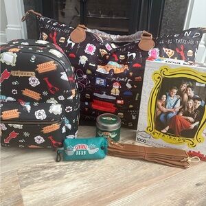 Friends Themed Backpack and Tote Set